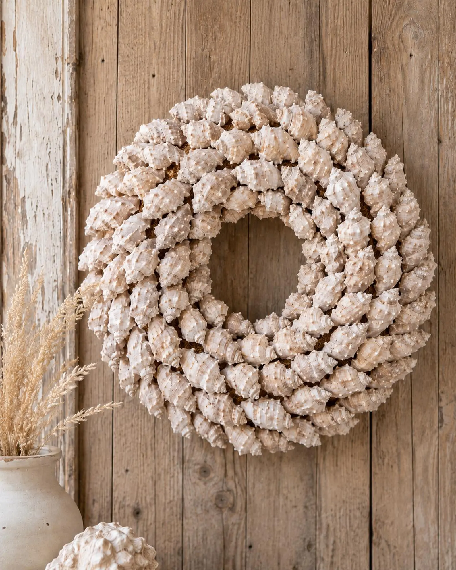 Muschelkranz 40 cm Küstenstil Sommerdeko