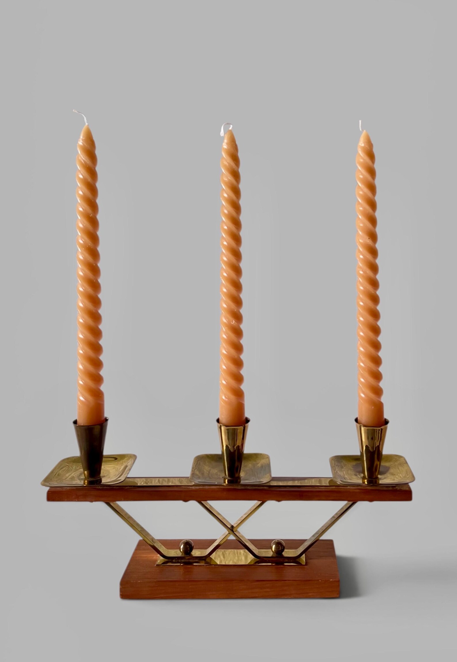 Kerzenhalter Teak 2 – Vorschaubild