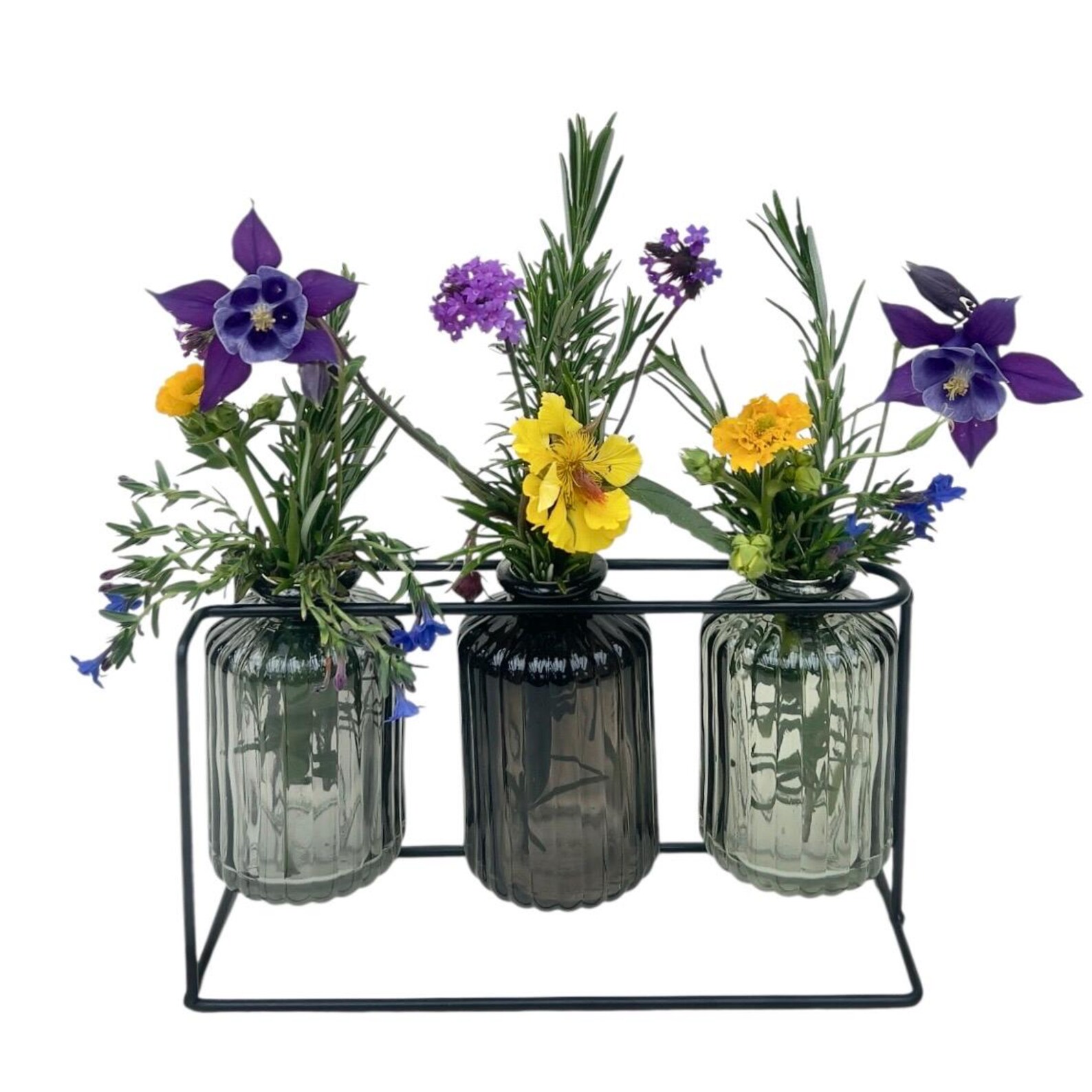 geriffelte Glasvasen – Vorschaubild